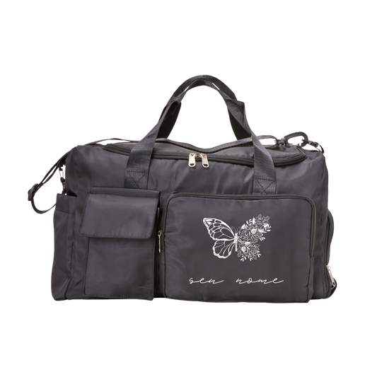 Bolsa De Viagem Personalizada com Seu Nome - Borboleta