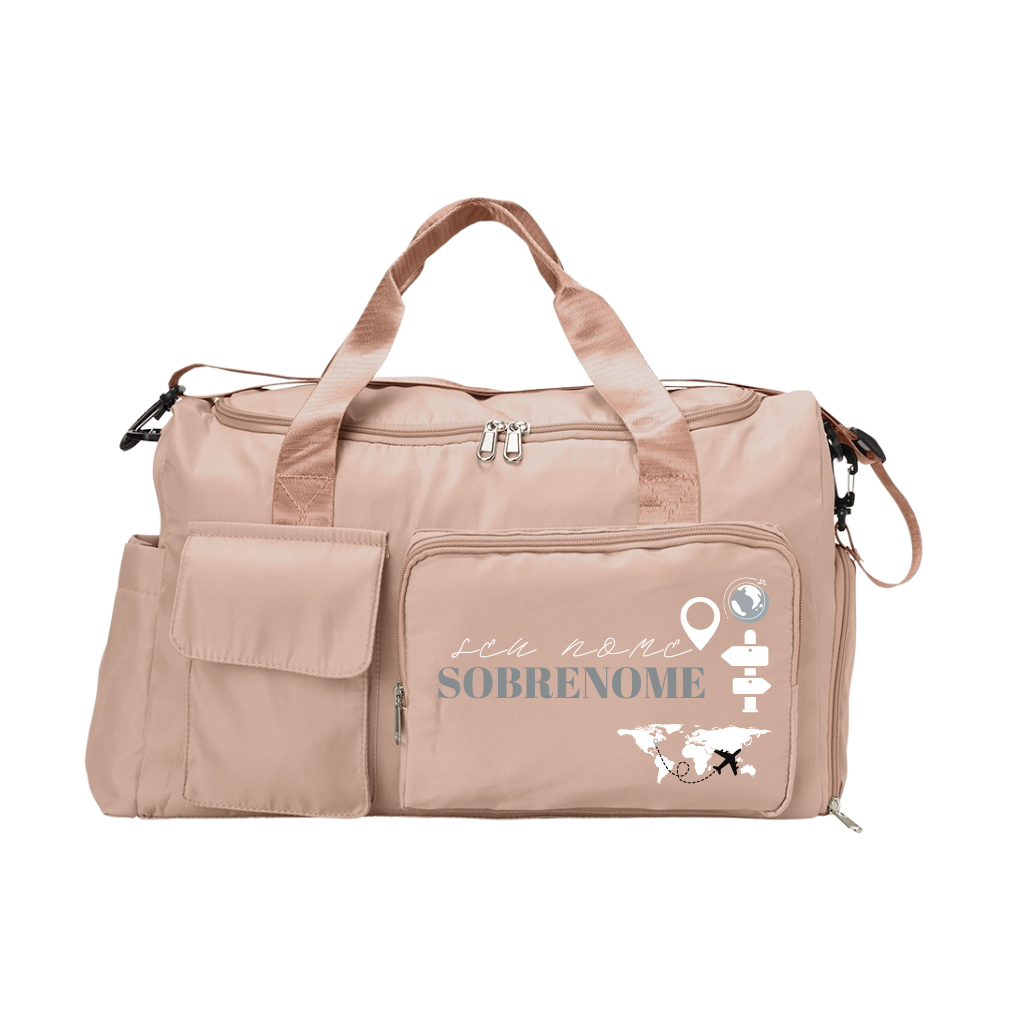 Bolsa De Viagem Personalizada com Seu Nome - Viagem