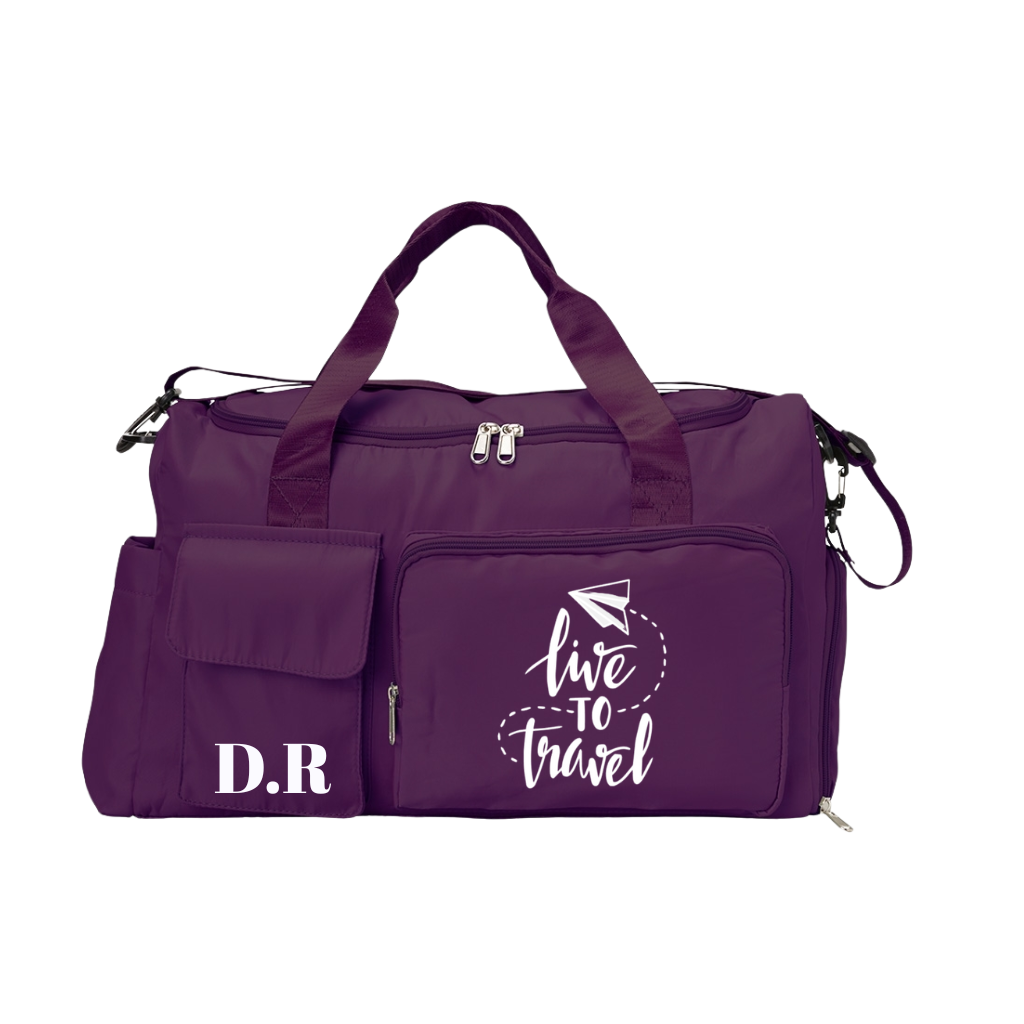 Bolsa De Viagem Personalizada com Seu Nome - Travel