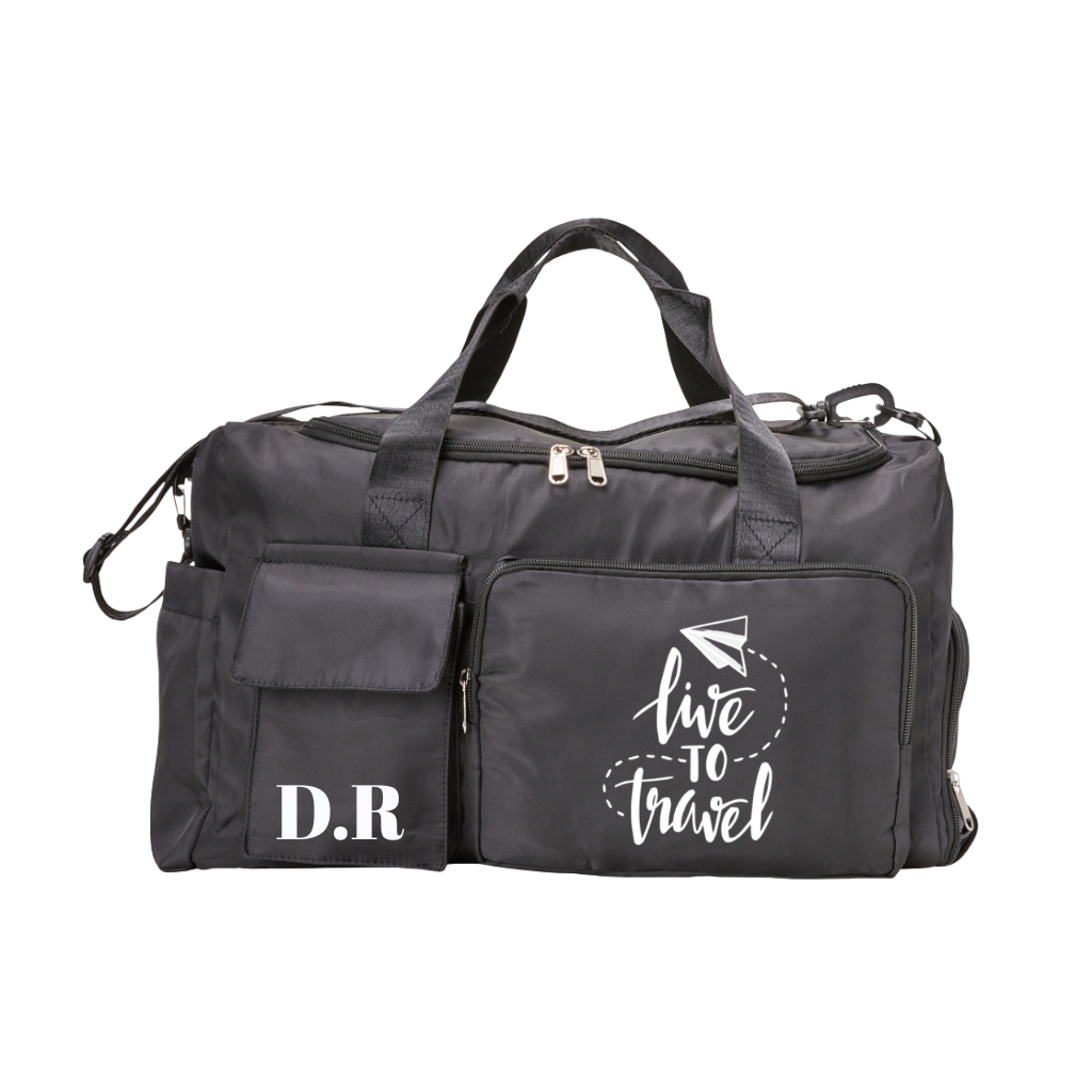 Bolsa De Viagem Personalizada com Seu Nome - Travel