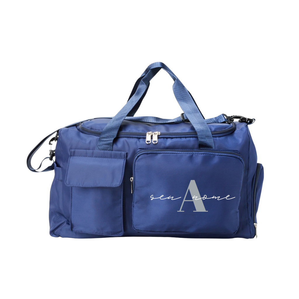 Bolsa De Viagem Personalizada com Seu Nome - Inicial e Nome