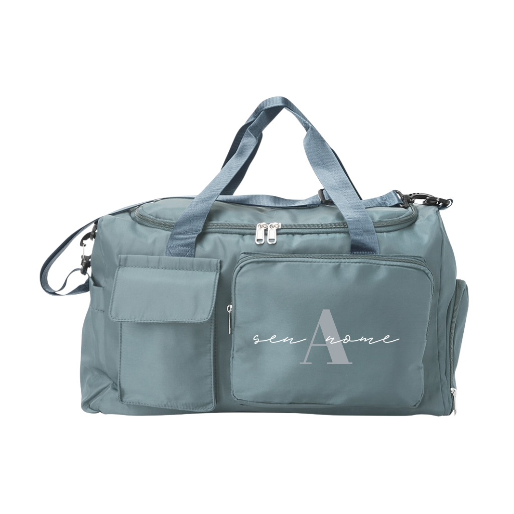 Bolsa De Viagem Personalizada com Seu Nome - Inicial e Nome
