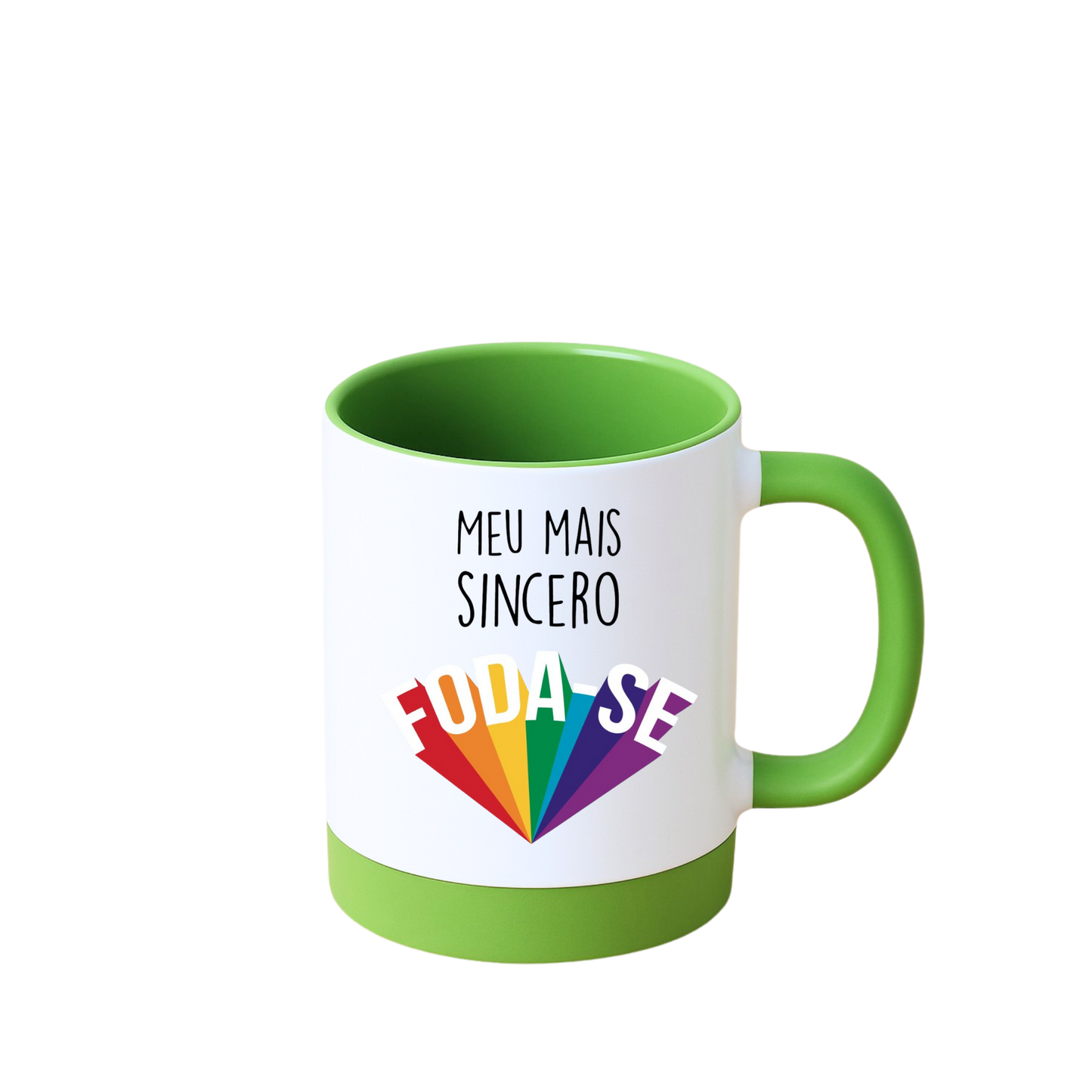 Caneca com Base de Silicone e Alça Emborrachada I Cafeinada eu sou eu sou ótima! (Cópia) (Cópia)