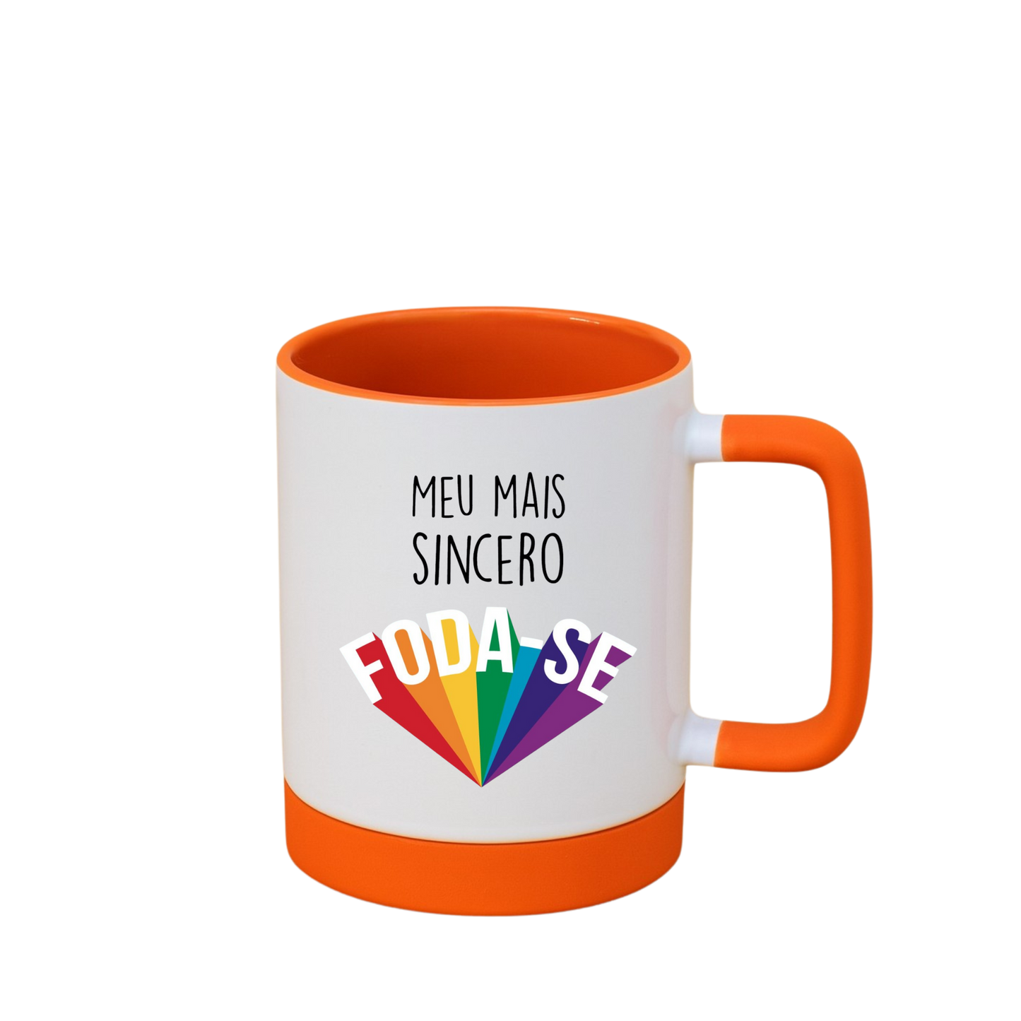 Caneca com Base de Silicone e Alça Emborrachada I Cafeinada eu sou eu sou ótima! (Cópia) (Cópia)