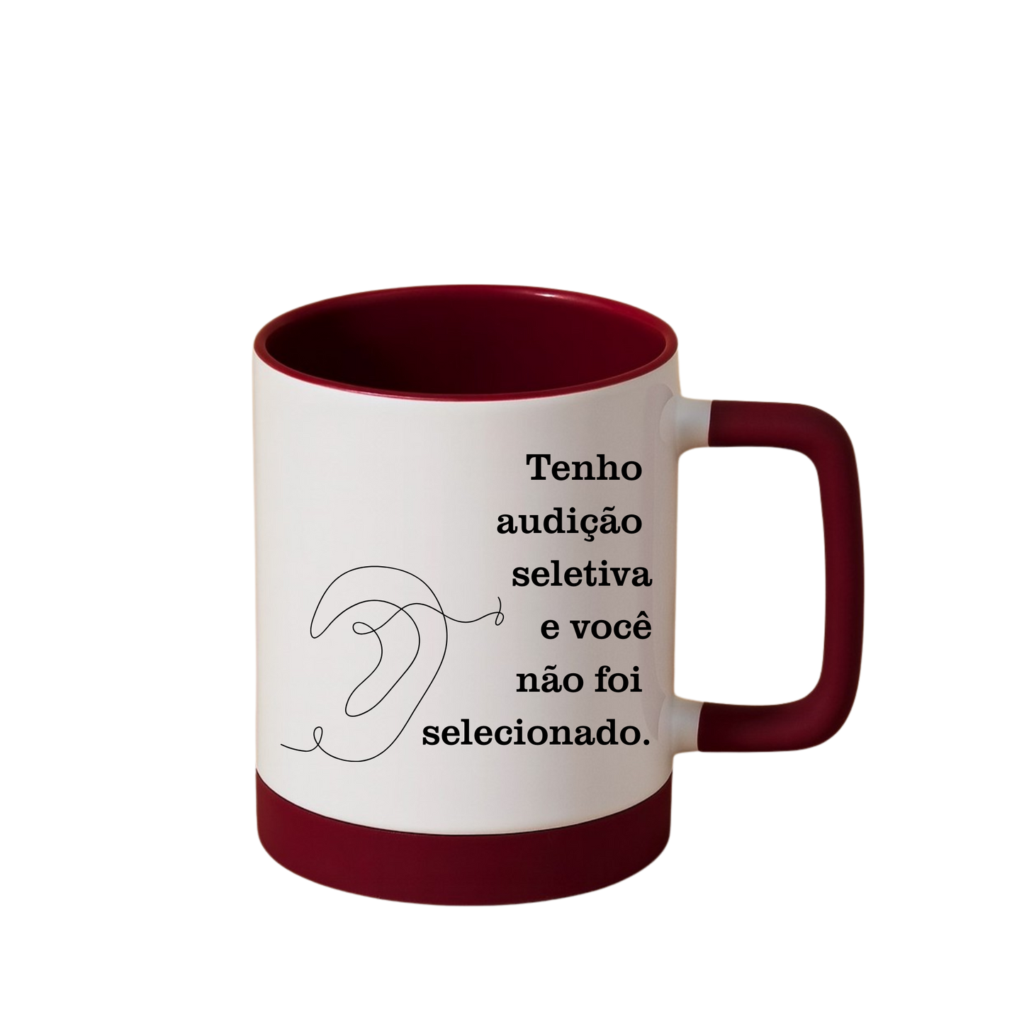 Caneca com Base de Silicone e Alça Emborrachada I Cafeinada eu sou eu sou ótima! (Cópia) (Cópia) (Cópia) (Cópia) (Cópia)