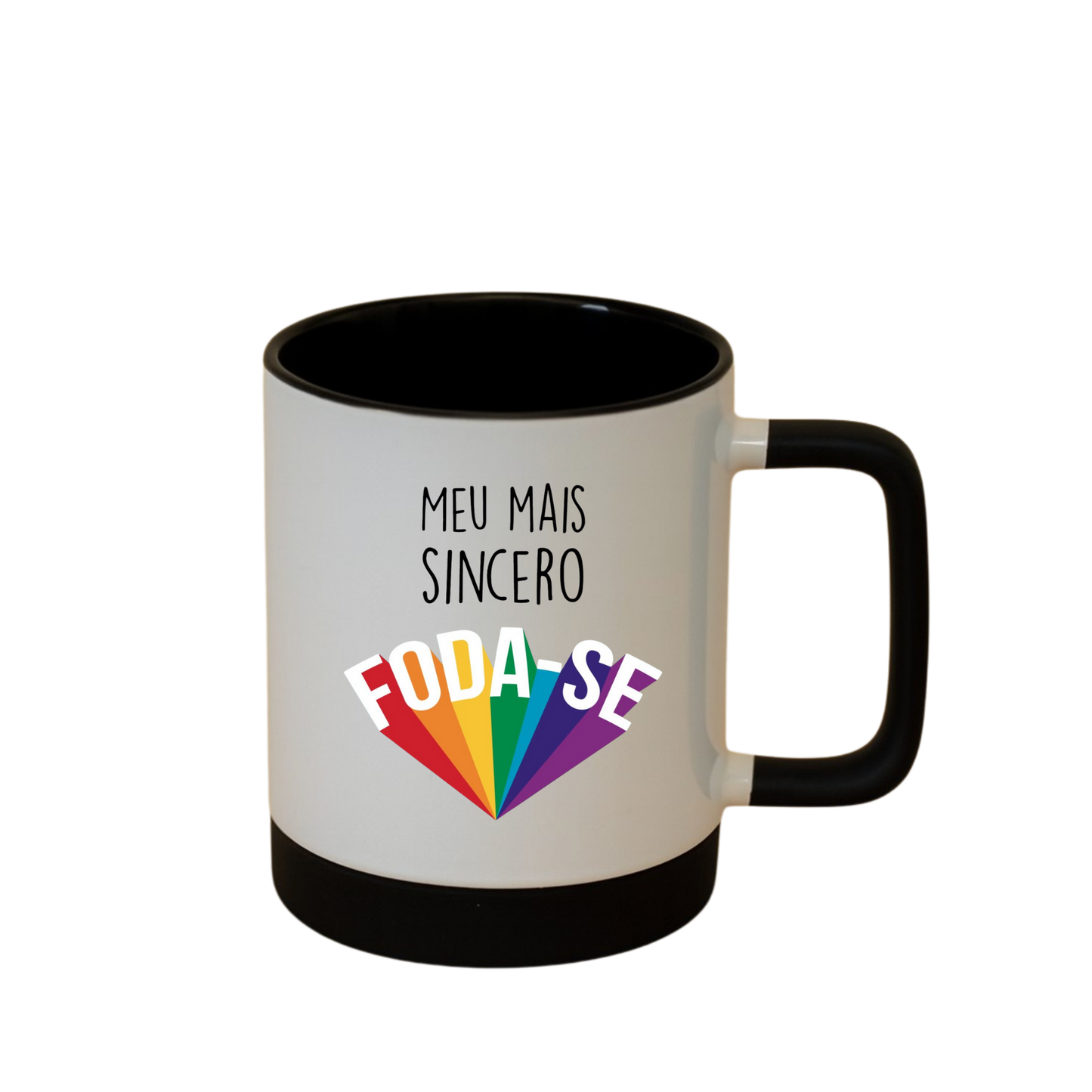 Caneca com Base de Silicone e Alça Emborrachada I Cafeinada eu sou eu sou ótima! (Cópia) (Cópia)
