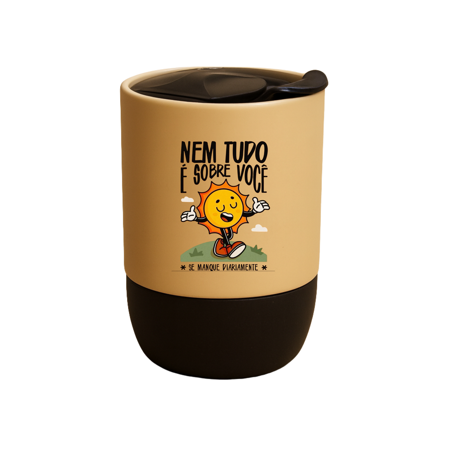 Copo Café Cerâmica l Nem Tudo é Sobre Você