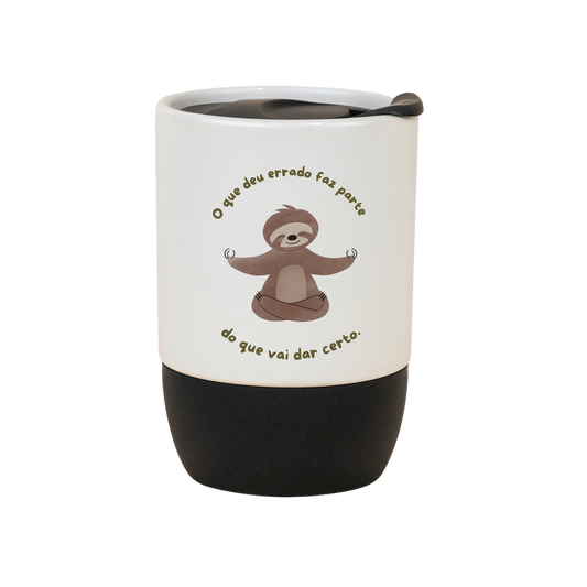 Copo Café Cerâmica l O Que Deu Errado Faz Parte Do Que Vai Dar Certo