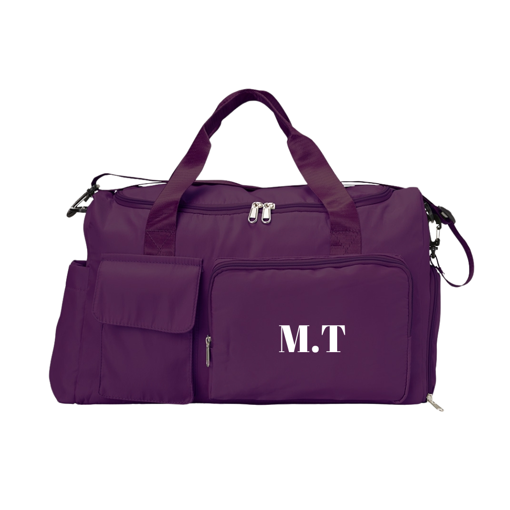 Bolsa De Viagem Personalizada com Seu Nome - Inicial