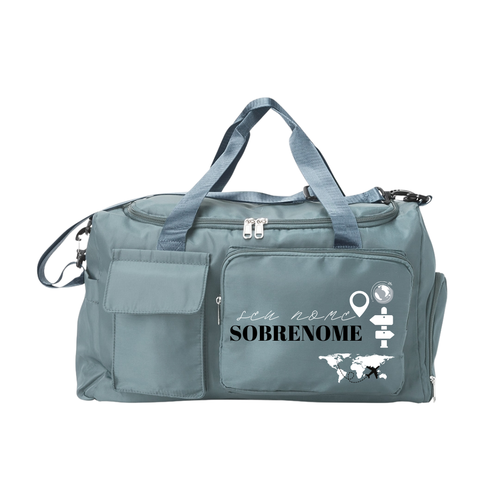 Bolsa De Viagem Personalizada com Seu Nome - Viagem