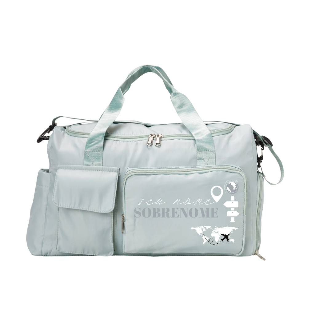 Bolsa De Viagem Personalizada com Seu Nome - Viagem