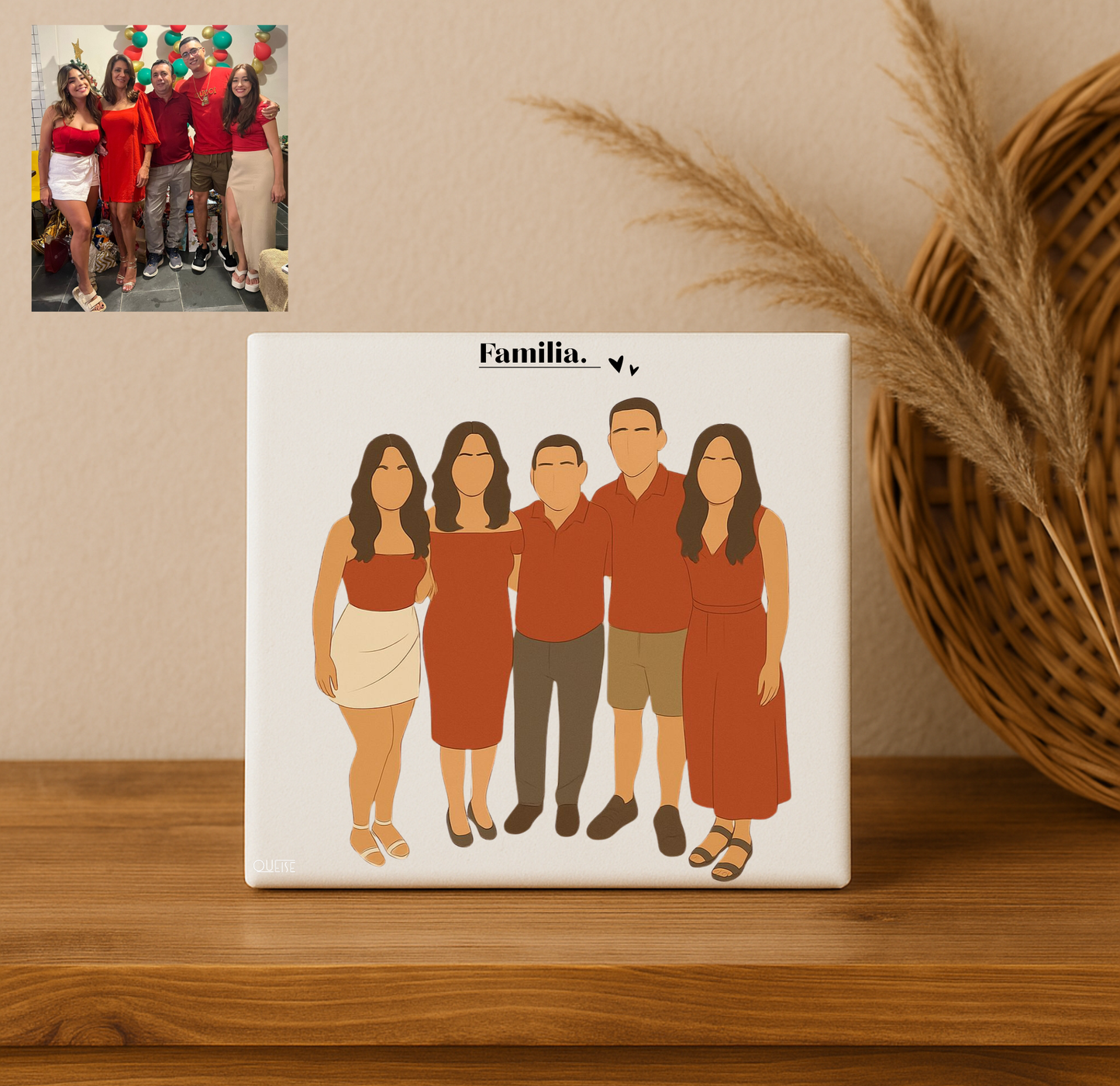Quadro Azulejo Personalizado com Sua Foto