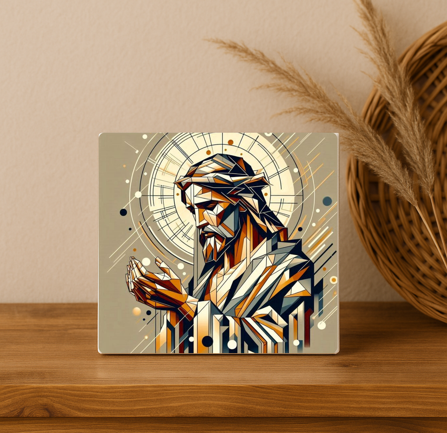 Quadro Azulejo Cristo em Oração